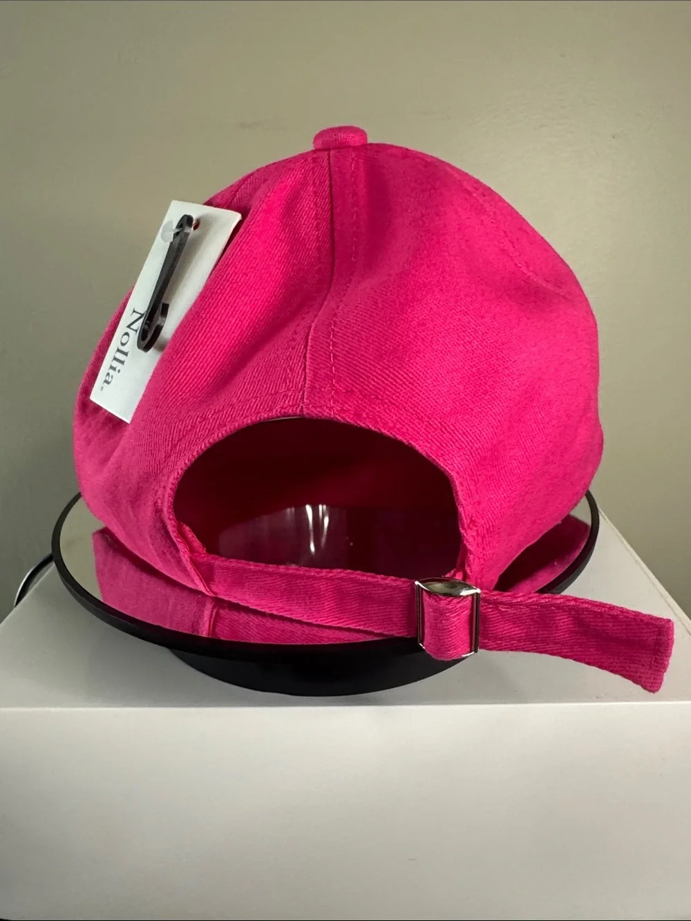 ANGEL Pink Studded Women's Baseball Cap